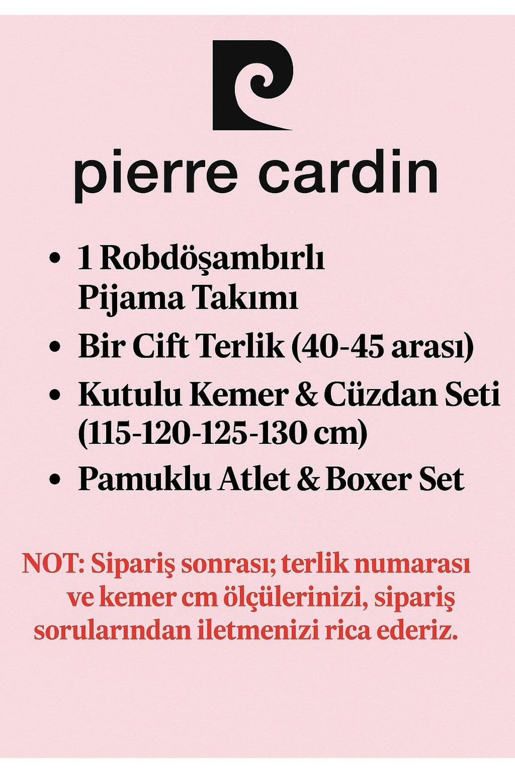 Erkek Siyah Kutulu 8 Parça Çeyizlik Set