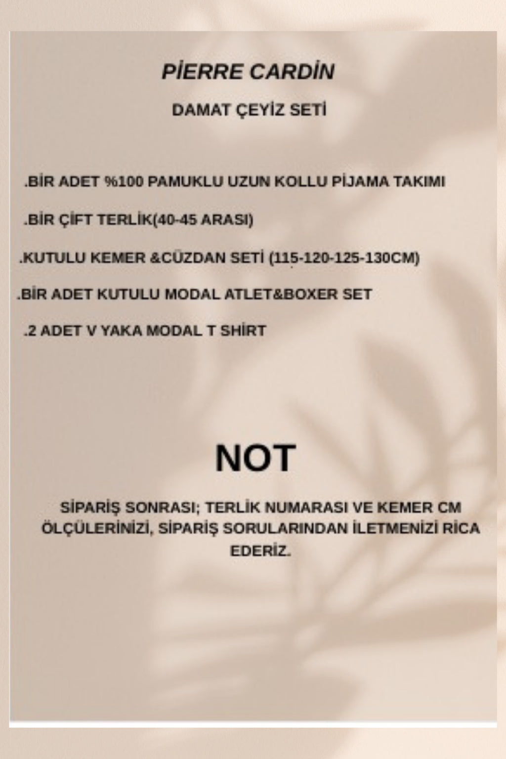 Erkek Bordo Lisanslı Kutulu 12 Parça Damat Çeyiz Seti