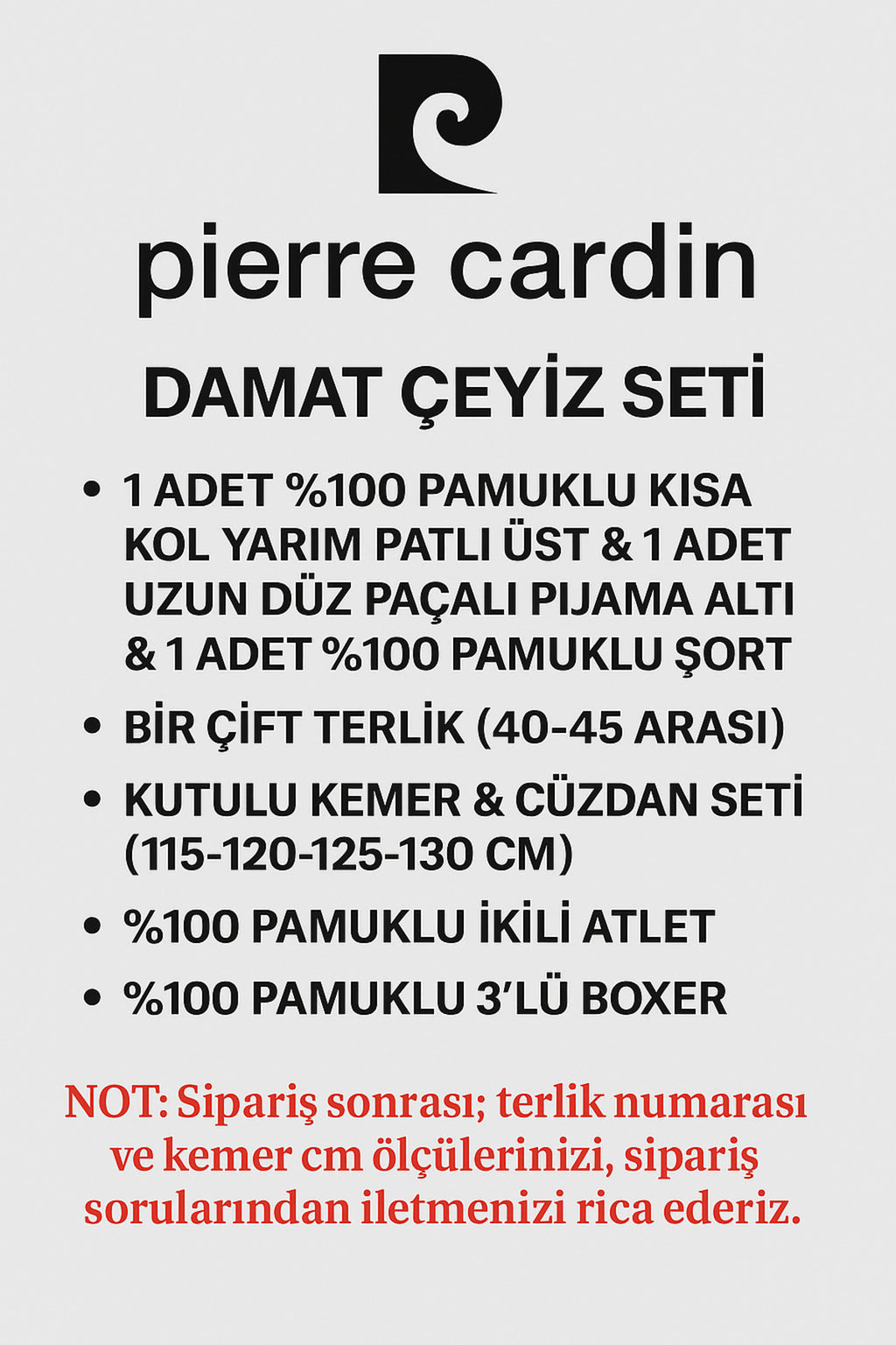 Erkek Lacivert Lisanslı Kutulu 11 Parça Damat Çeyiz Seti