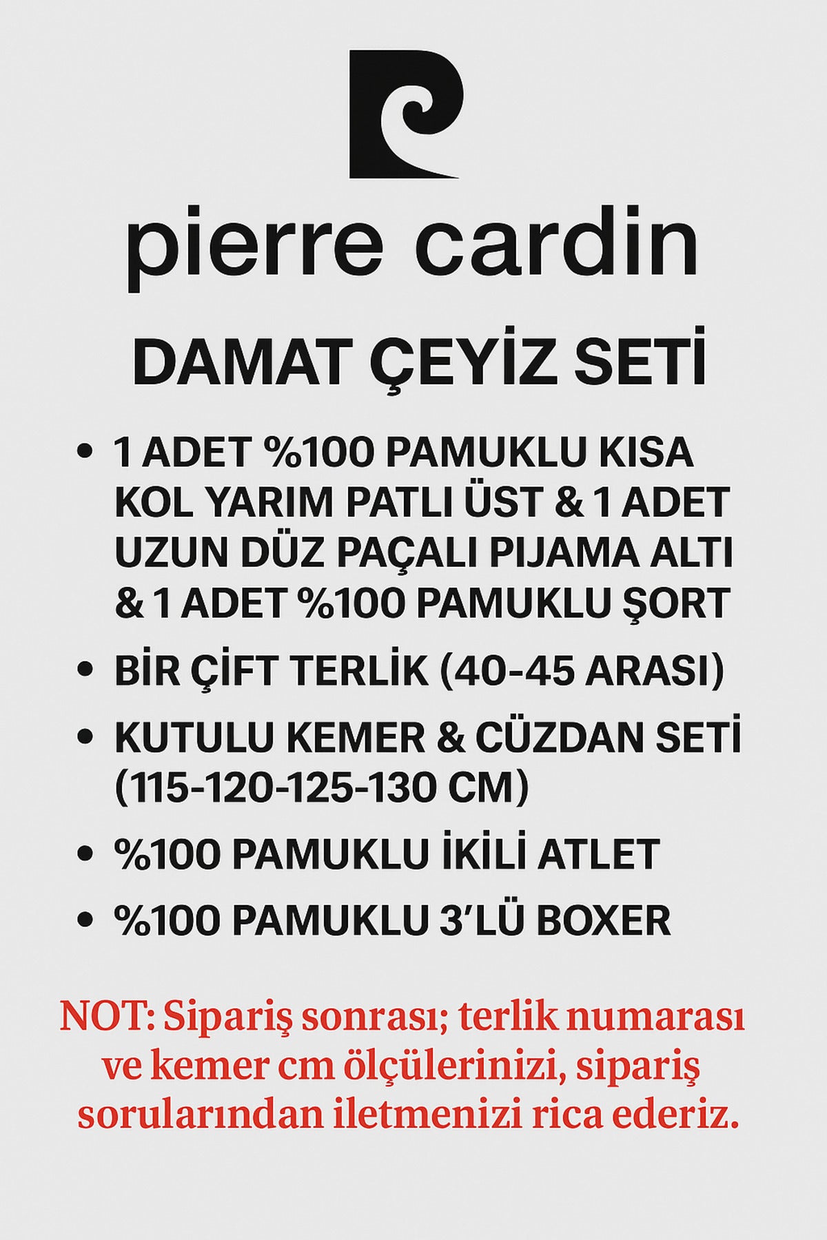Erkek Lacivert Lisanslı Kutulu 11 Parça Damat Çeyiz Seti
