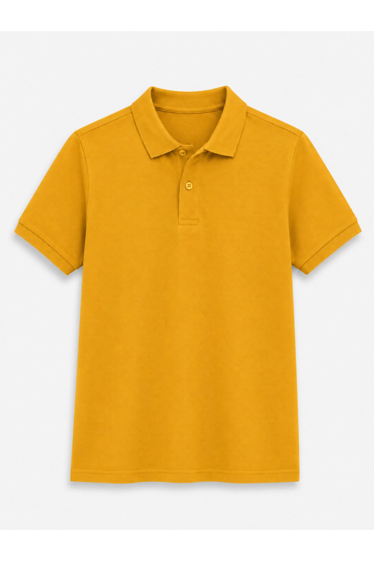 Hardal Kısa Kollu Polo Yaka Lakos Okul T-shirt R.O.Z.O.KU.LT.E.L.T.