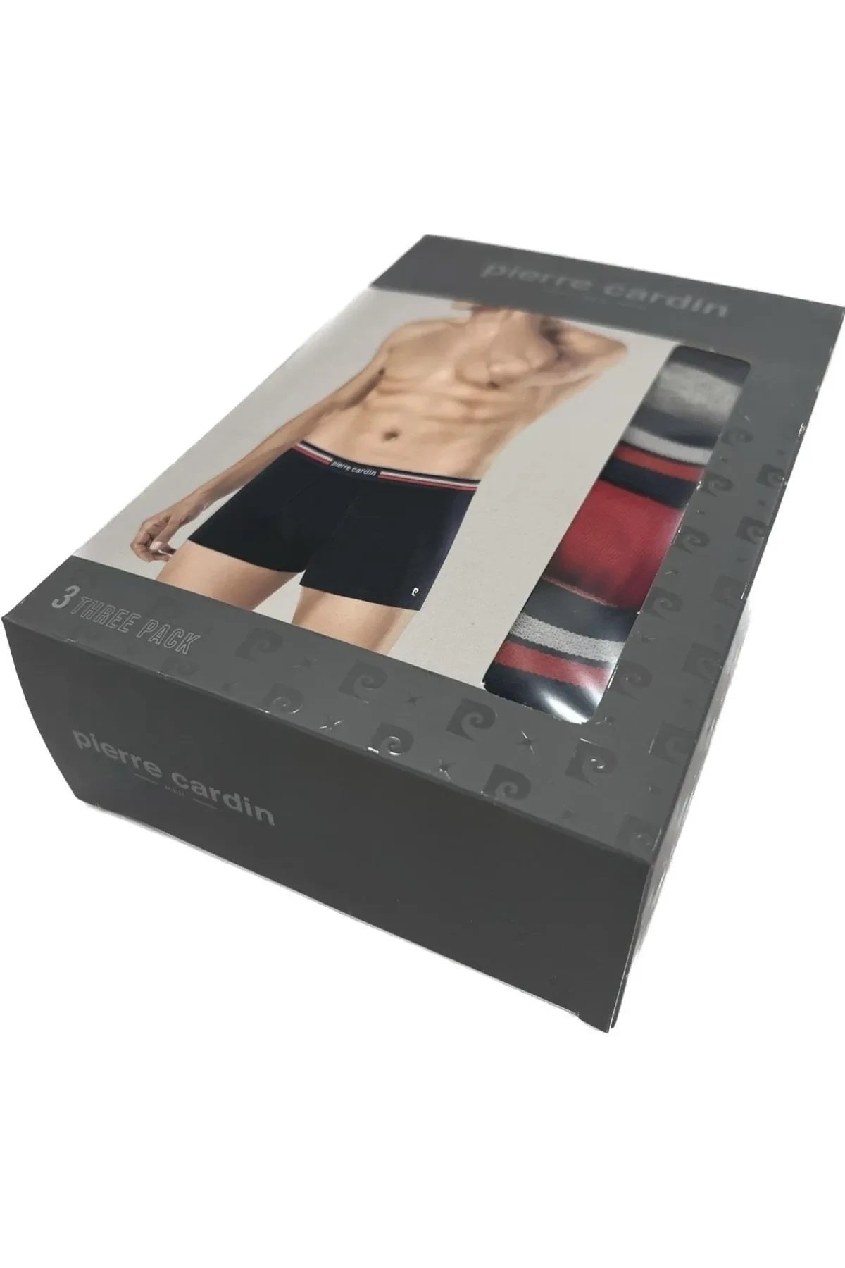 Erkek Pamuklu Likralı 3'lü Renkli Boxer R.O.3.Z9.E5.L.T.