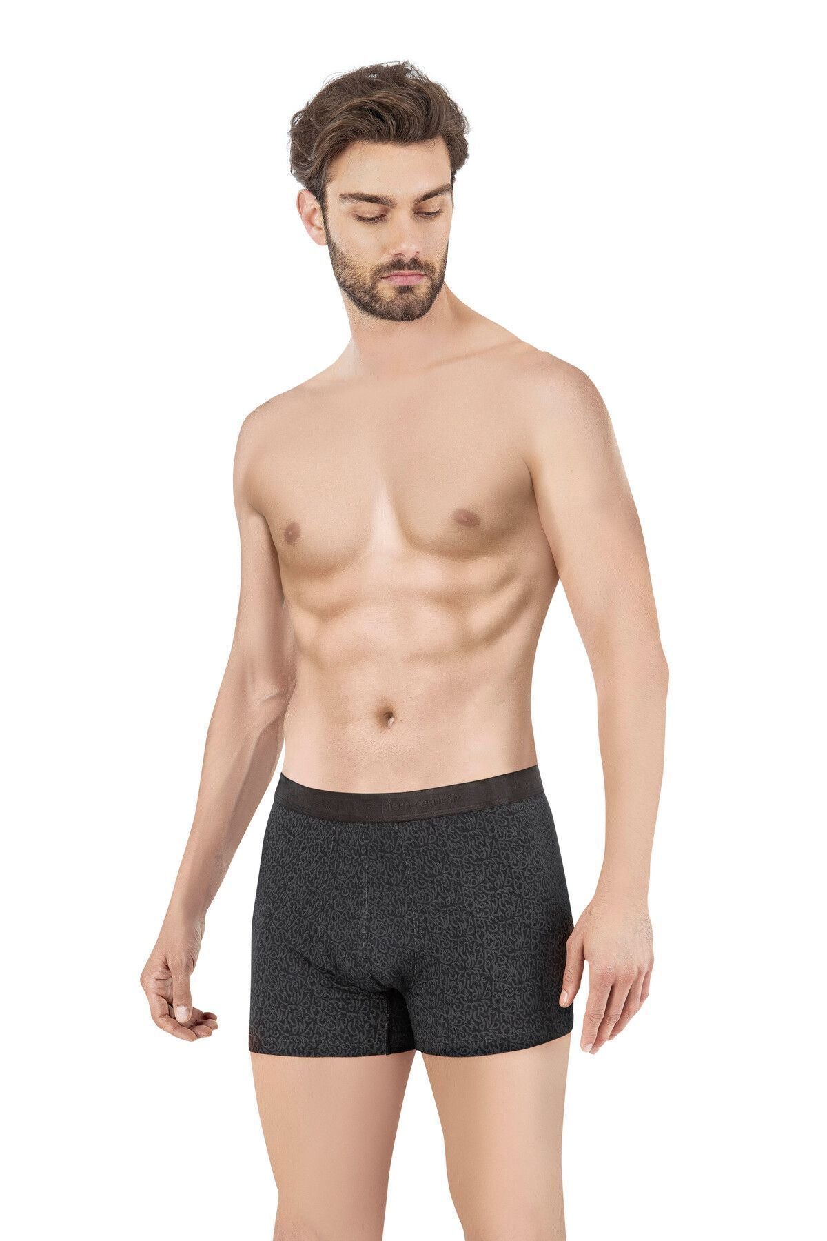 Erkek Baskılı Modal Boxer 3'lü Kutulu